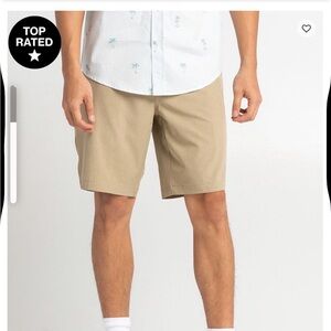 RSQ Mid-Length Chino Tan Shorts - 38
